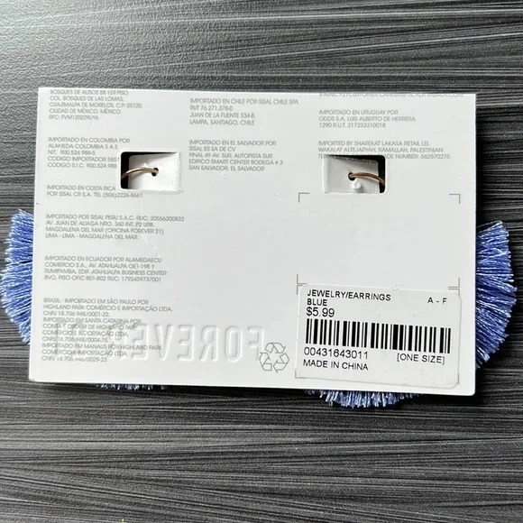 Forever 21 Fringe Earring - Picture 4 of 5